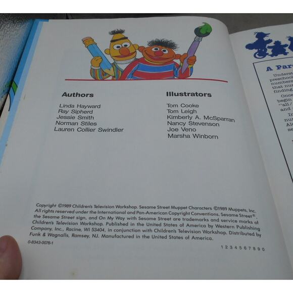 On My Way with Sesame Street #2 I Can Count by Linda Hayward 1989 - Picture 5 of 10